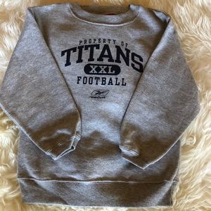 Reebok NFL Titans Sweatshirt size 4T (Boy)